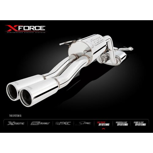 Falcon Ba/Bf Xr8 Ute Twin 2 1/2" Cbs S/S
