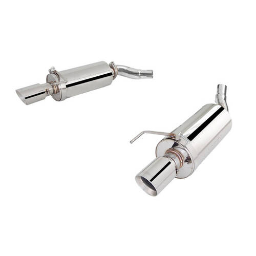 Ford Mustang 3" Axle -Back System Stainless Steel 2015-2017 Single Outlet Models 
