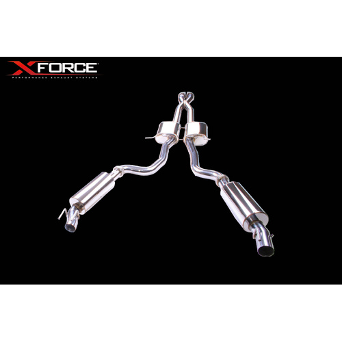 HOLDEN VZ 6.0 MONARO TWIN 3" STAINLESS CAT-BACK EXHAUST 