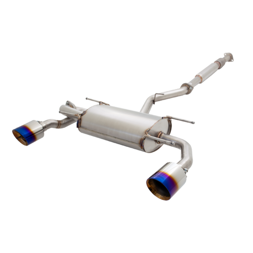 304 Stainless Catback System 3" with 4.5" Dual Tips Toyota 86 and Subaru BRZ 