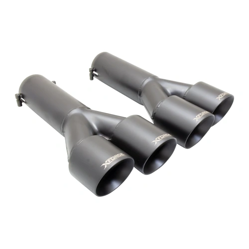 Holden VE/VF Sedan 3Inch Inlet Black Tips