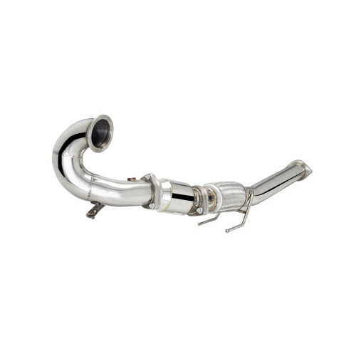 VW GOLF GTI MARK 7 & 7.5 3" DUMP/DOWN PIPE CAT & CONNECTING PIPE 304 STAINLESS STEEL