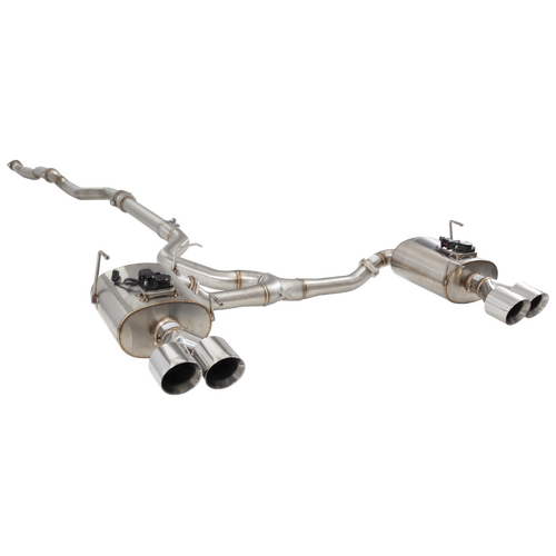 Xforce 3" Varex Catback Exhaust for Subaru WRX VB FA24 Quad 4" Tips