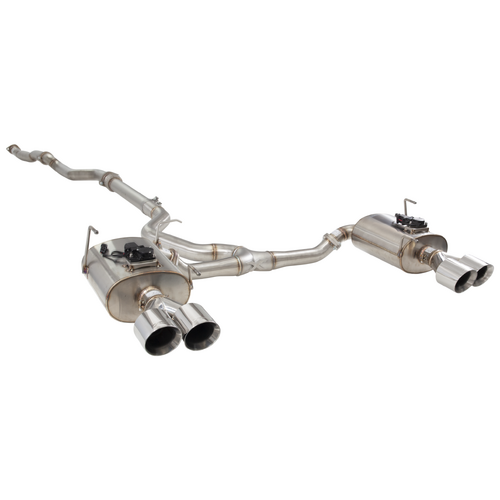Xforce Exhaust for Subaru WRX VB Cat-Back System 4" Quad Tips 