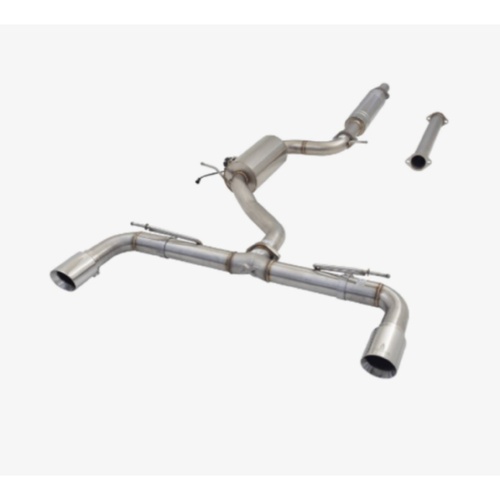 3" XForce Exhaust for Golf GTI MK7, MK7.5 and MK8 - Stainless Steel Varex Valved Design
