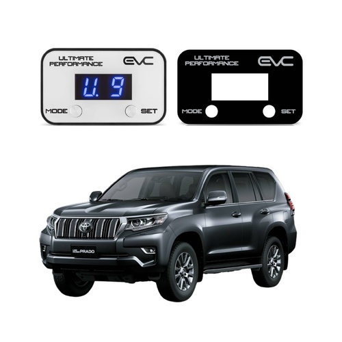 Ultimate 9 Throttle Controller & Black Sticker for Toyota 150/250 Series (2009 - On)