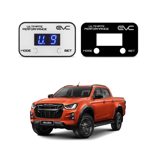 Ultimate 9 Throttle Controller & Black Sticker for Isuzu D-Max (2012 - On)