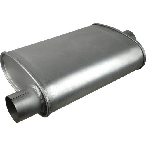 10" x 4" Oval, 16" Long, 2 1/2" Offset/Centre Glass Packed