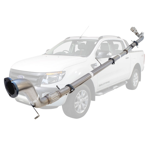 Performance Exhaust for Ford Ranger PX 2011-2016 3.2L 3 Inch Turbo Back Exhaust System