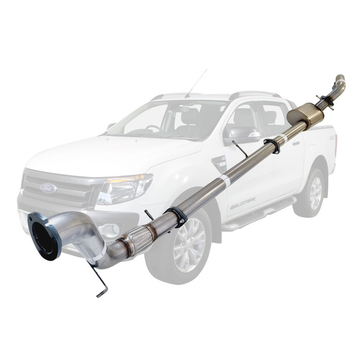 Performance Exhaust for Ford Ranger PX 2011-2016 3.2L 3 Inch Turbo Back Exhaust System