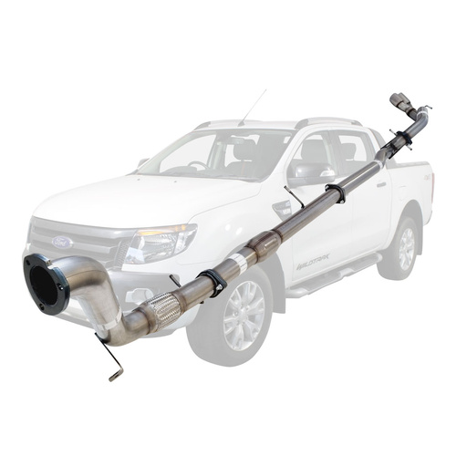 Performance Exhaust for Ford Ranger PX 2011-2016 3.2L 3 Inch Turbo Back Exhaust System