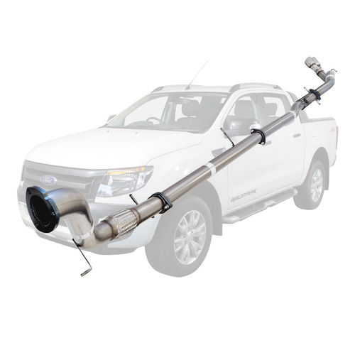 Performance Exhaust for Ford Ranger PX 2011-2016 3.2L 3 Inch Turbo Back Exhaust System