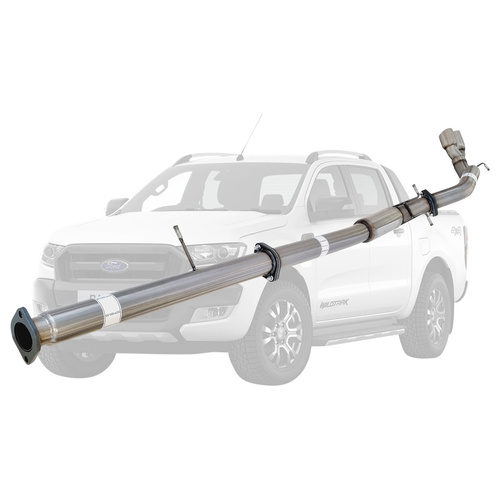 Performance Exhaust for Ford Ranger PX 2016-2021 3.2L 3 Inch DPF Back Exhaust