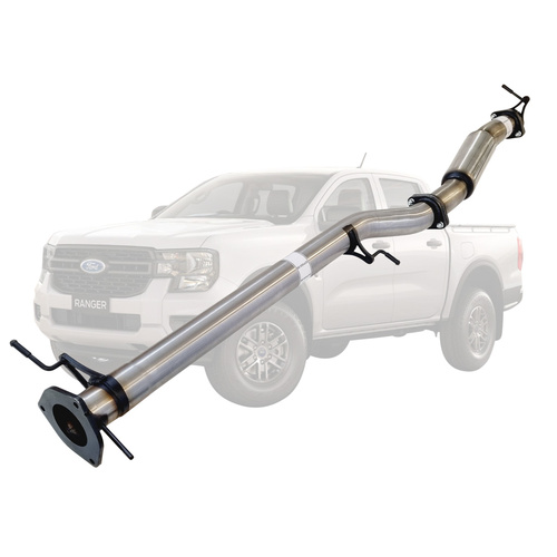 Performance Exhaust for Ford Ranger Next Gen 2022 Onwards 3L V6 TD 3 Inch DPF Back Exhaust