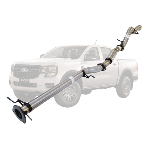 Performance Exhaust for Ford Ranger Next Gen 2022 Onwards 3L V6 TD 3 Inch DPF Back Exhaust