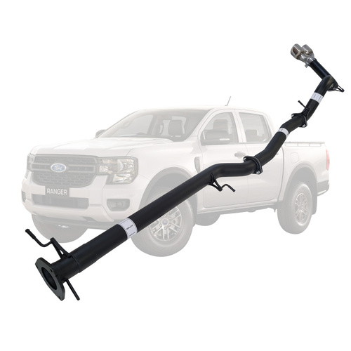 Performance Exhaust for Ford Ranger Next Gen 2022 Onwards 3L V6 TD 3 Inch DPF Back Exhaust