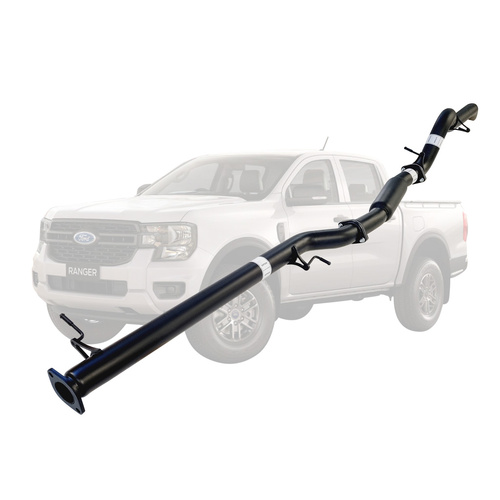 Performance Exhaust for Ford Ranger Next Gen 2022 Onwards 2L BI-Turbo 3 Inch DPF Back Exhaust Not For ADBLUE Models