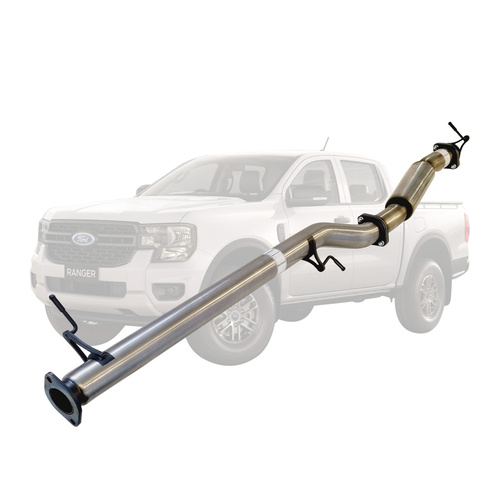 Performance Exhaust for Ford Ranger Next Gen 2022 Onwards 2L BI-Turbo 3 Inch DPF Back Exhaust Not For ADBLUE Models