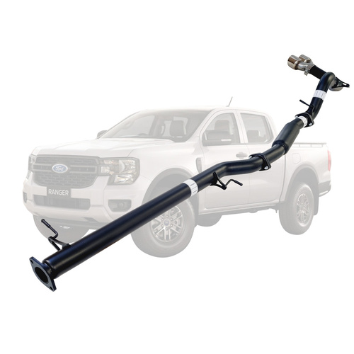 Performance Exhaust for Ford Ranger Next Gen 2022 Onwards 2L BI-Turbo 3 Inch DPF Back Exhaust Not For ADBLUE Models