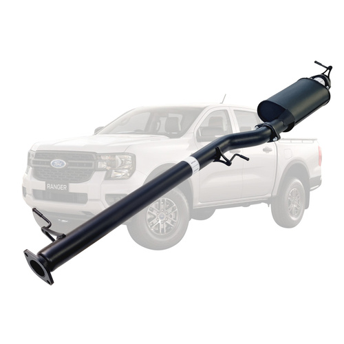 Performance Exhaust for Ford Ranger Next Gen 2022 Onwards 2L BI-Turbo 3 Inch DPF Back Exhaust Not For ADBLUE Models