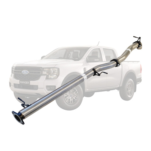 Performance Exhaust for Ford Ranger Next Gen 2022 Onwards 2L BI-Turbo 3 Inch DPF Back Exhaust Not For ADBLUE Models
