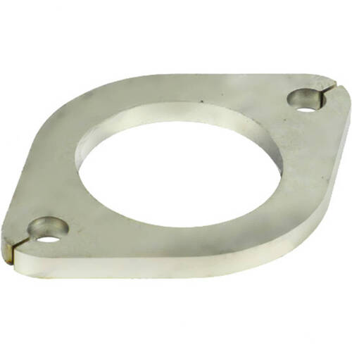 2 Bolt 2.5" Stainless Steel Flange Plate 10mm Thick 