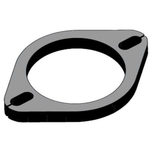 2 BOLT FLANGE 3" MILD ELONGATEBOLT-105-115mm PORT-77mm HEIGHT-10mm GASKET =GMG093-76R