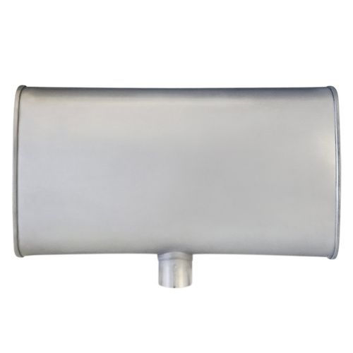 Performance Exhaust for 12 x 4 x 22 ST (IN 57"ID x OUT 51" ID x 2) T Muffler, Perf - LE/Gls