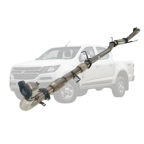 Performance Exhaust for Holden Colorado RG 2016 Onwards 2.8L 3 Inch Stainless Turbo Back DPF Delete Exhaust
