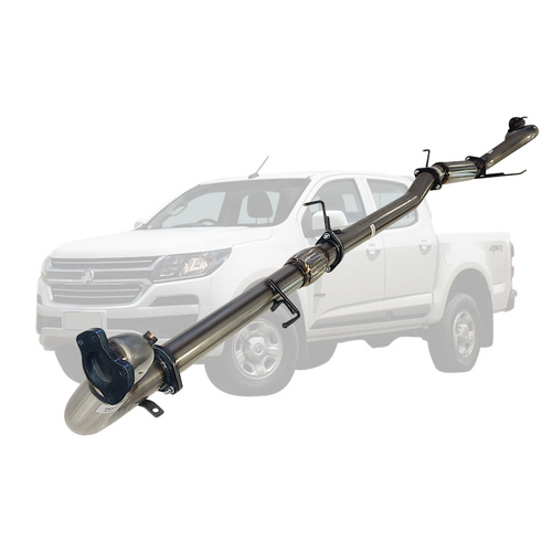 Performance Exhaust for Holden Colorado RG 2016 Onwards 2.8L 3 Inch Stainless Turbo Back DPF Delete Exhaust