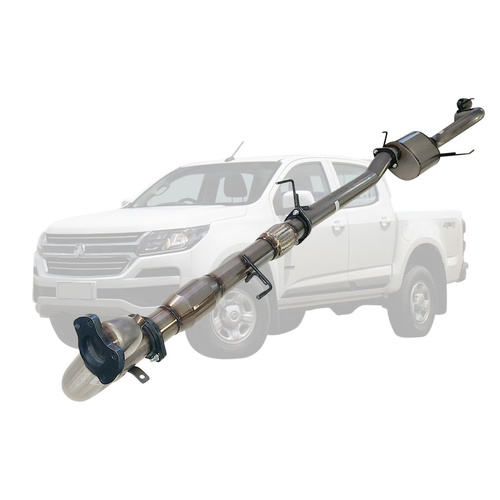Performance Exhaust for Holden Colorado RG 2016 Onwards 2.8L 3 Inch Stainless Turbo Back DPF Delete Exhaust