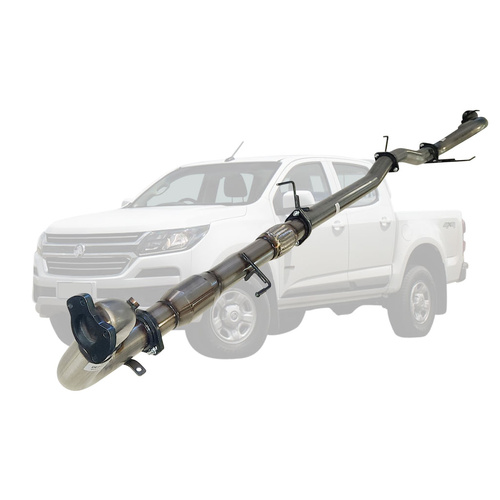 Performance Exhaust for Holden Colorado RG 2016 Onwards 2.8L 3 Inch Stainless Turbo Back DPF Delete Exhaust