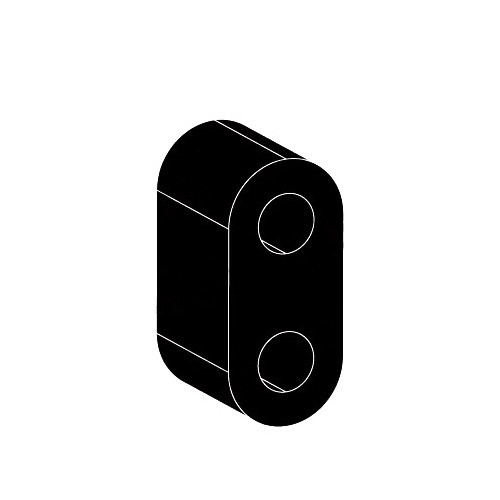 Redback Exhaust Rubber for HSV GTS (09/1997 - 2008), GTO (03/2001 - 08/2003), Clubsport (10/1991 - 06/2008), Senator (03/1992 - 03/2008), Maloo (03/20
