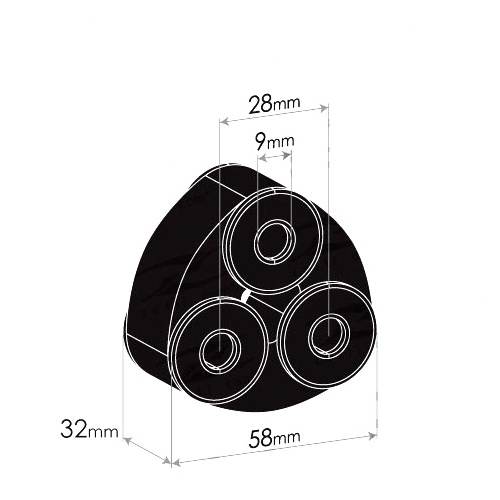 Redback Exhaust Rubber for Holden Rodeo (02/2003 - 01/2007)