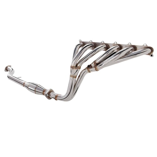 XForce Header and Cat Kit for Ford Falcon BA BF (1 5/8â€³ primaries to 2.5â€³ outlet High Flow Cat)