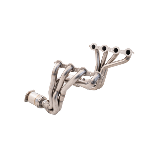 Holden Commodore 1 5/8 Inch Primary 2 1/2 Inch Outlet Non-Polished Stainless Steel Metallic Cats (100 Cell)