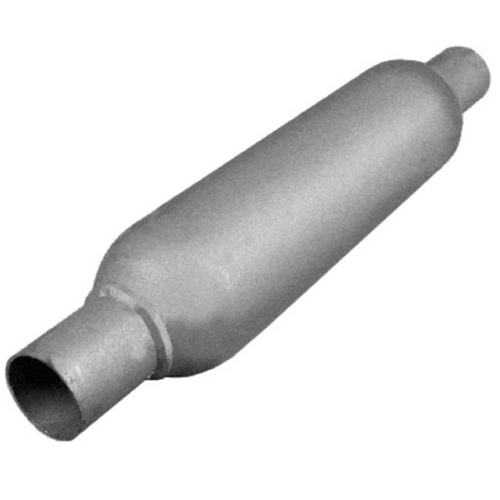 Hotdog 3 1/2" Round, 18" Long, 1 3/4", C/C, Spiral Louvered With Spigots, Mild