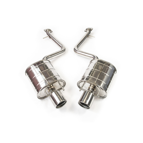 Invidia Q300 Diff Back Exhaust w/Stainless Rolled Tips - Lexus IS250 GSE30R 13-15/IS350 GSE31R 13-20