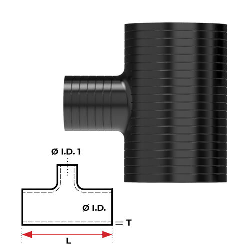 BLACK SILICONE 1 (25mm)    T P