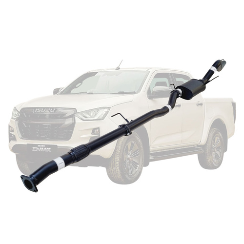 Performance Exhaust for Isuzu D-MAX 2020 Onwards 3L 4JJ3-TCX 3 Inch DPF Back Exhaust