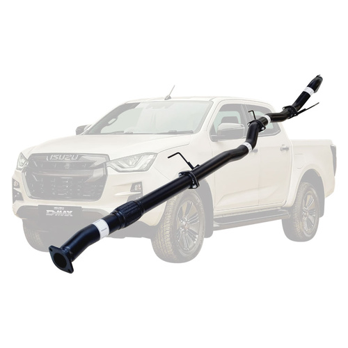 Performance Exhaust for Isuzu D-MAX 2020 Onwards 3L 4JJ3-TCX 3 Inch DPF Back Exhaust