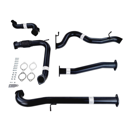 Performance Exhaust for Jeep Wrangler JK 2007-2010 2.8L CRD 3 Inch Turbo Back Exhaust