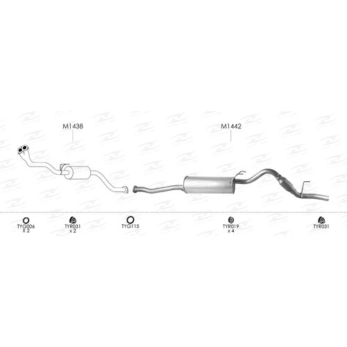 TOYOTA HILUX RZN149R Ute