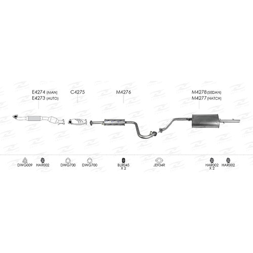 DAEWOO LANOS KLAT Hatchback