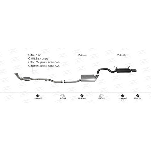 FORD FALCON BA Sedan 9/2002