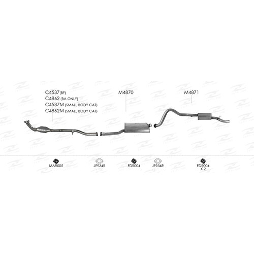 FORD FALCON BF Wagon 10/2005