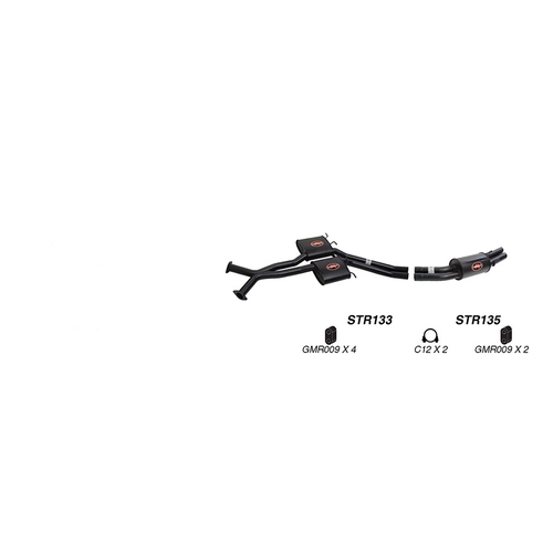 Redback Performance Exhaust System for Holden Caprice (08/2004 - 2006), Statesman (08/2004 - 2006)