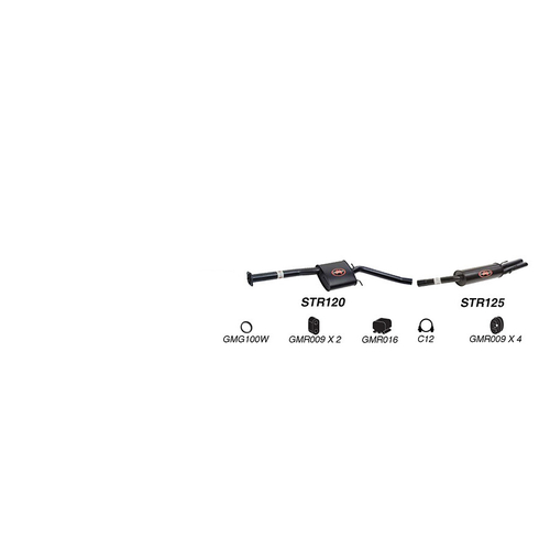 Redback Performance Exhaust System for Holden Commodore (08/1997 - 08/2004), Calais (08/1997 - 08/2004), HSV XU6 (08/1997 - 08/2004)