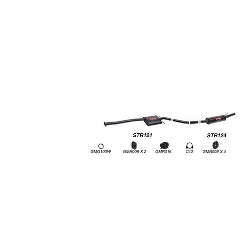 Redback Performance Exhaust System for Holden Commodore (12/2000 - 08/2004)