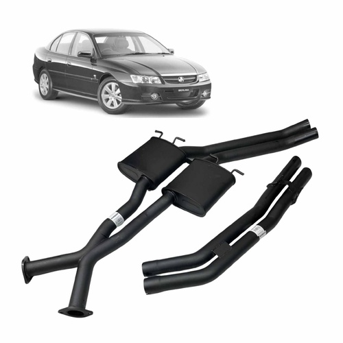 Redback Exhaust for Holden Commodore 5.7L V8 VT VX VY VZ And VZ V6 Or Supercharged Sedans - Cat Back with Rear Muffler Delete
